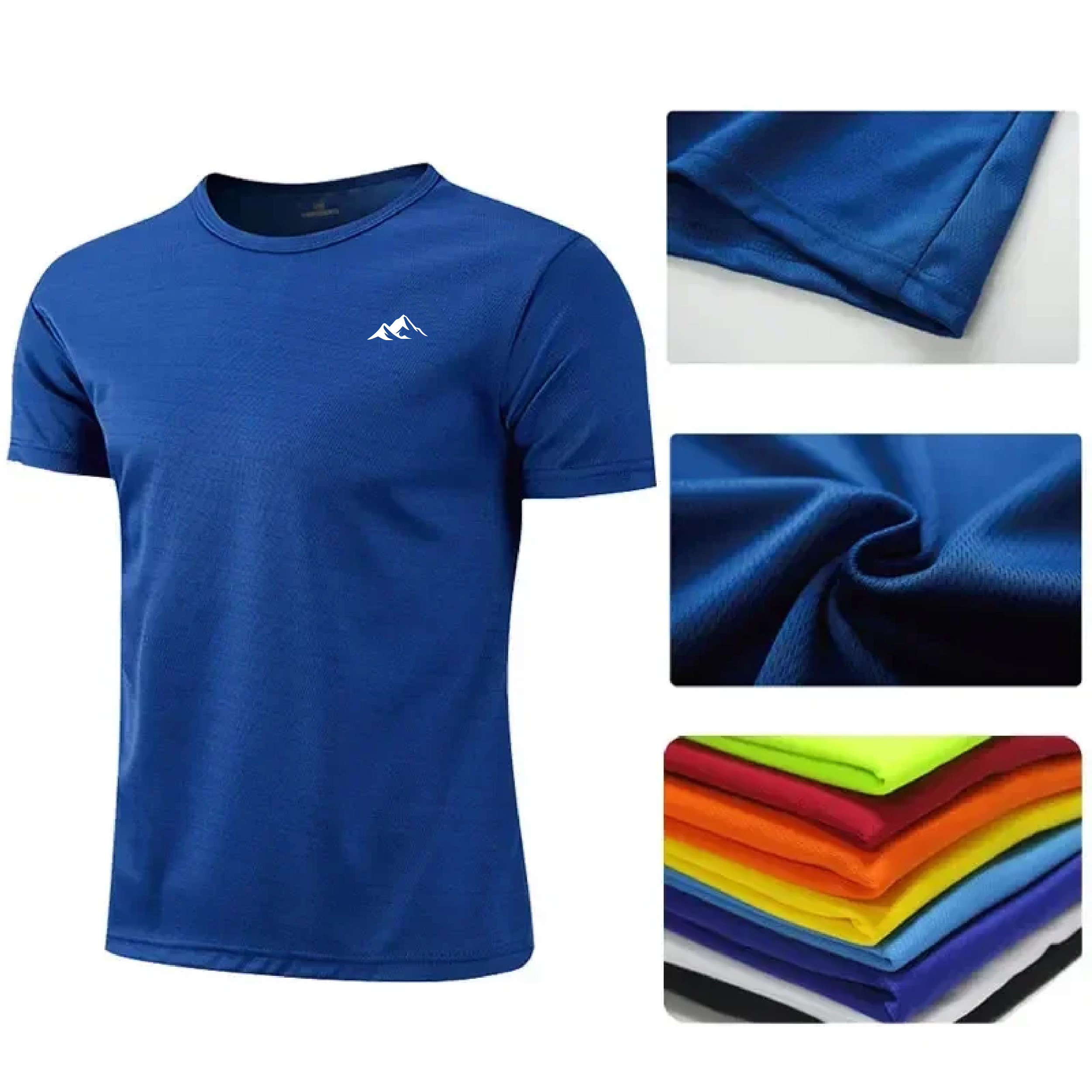 Health Wellness And Fitness - Summer Mens Quick Dry Running Bodybuilding