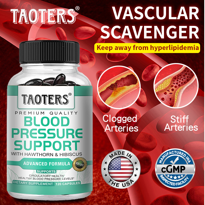 Health Wellness And - Blood Pressure Support Supplement Capsules, Support