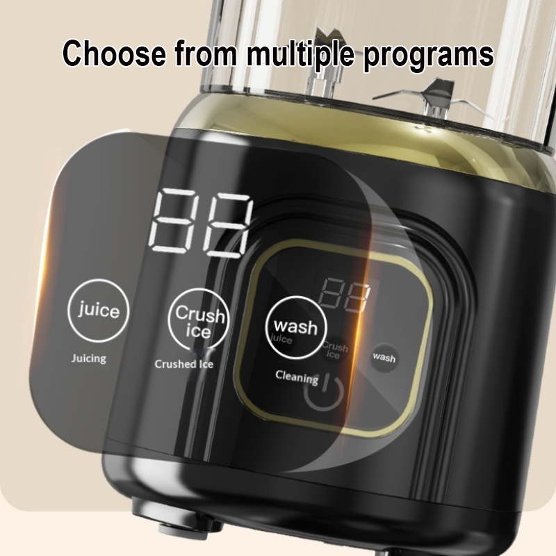 Cold Press Juicer - 1000 ML Household Juicer Blender Dual-blade