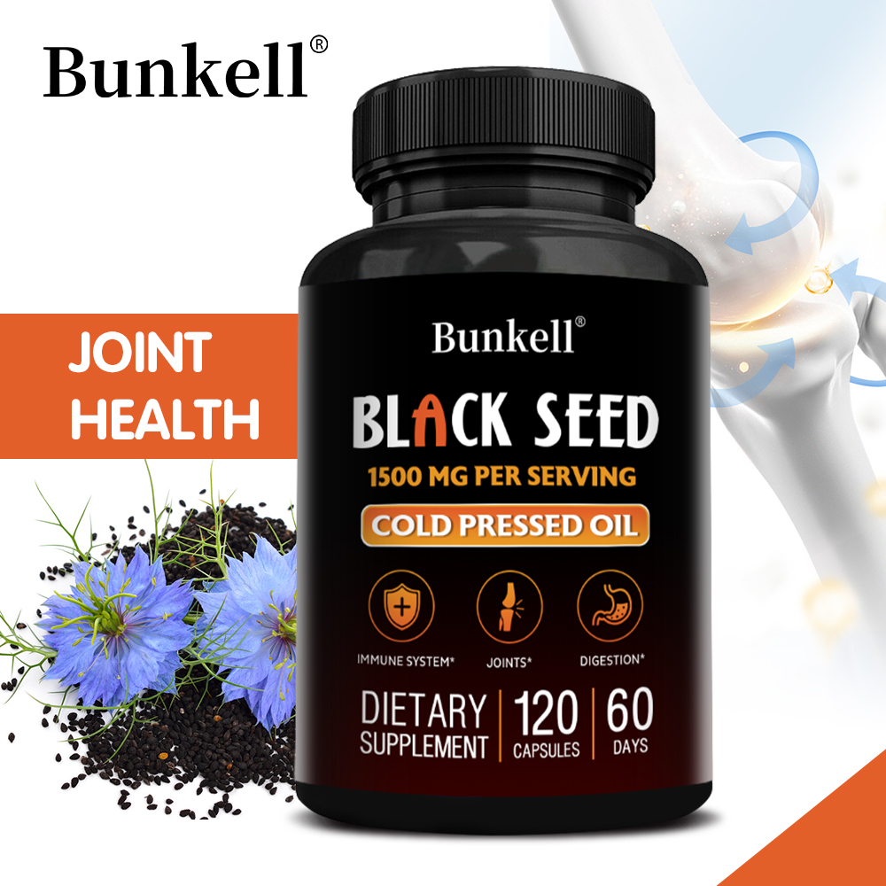 Health Wellness And - Black Seed Oil Capsules 1500mg -