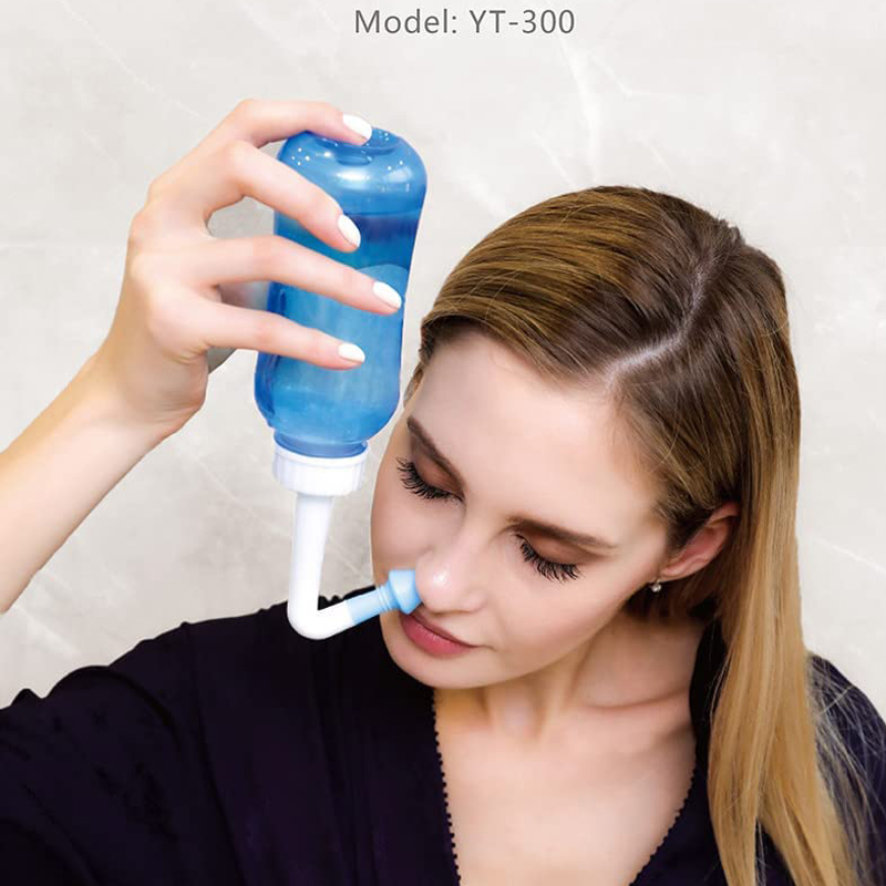 Neti Pot Nasal Rinse - Professional Nose Wash Cleaner Nasal Irrigator