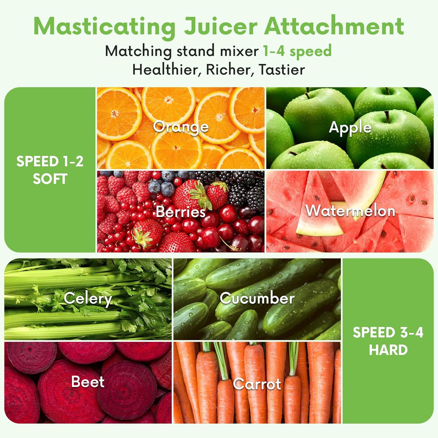 Masticating Juicer Attachment  - Cold Press Juicer 리뷰 및 가격