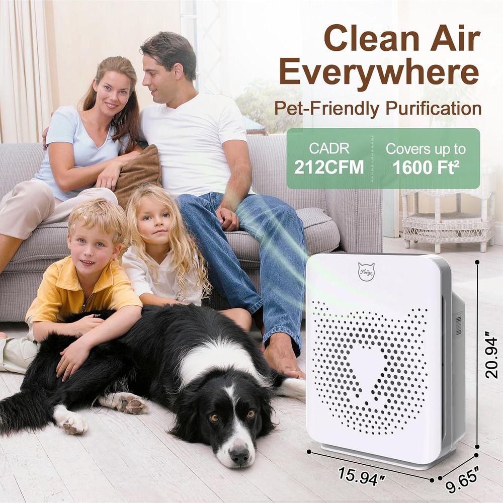 2-in-1 HEPA Air Purifier for P - Air Purifier Hepa 리뷰 및 가격