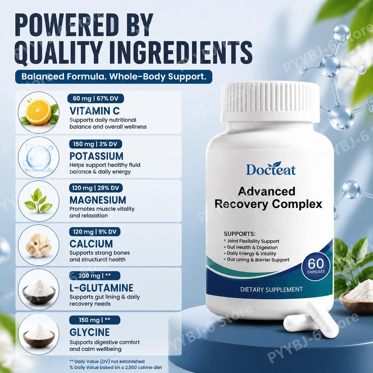 Advanced Recovery Complex 60 C - Health Wellness And 리뷰 및 가격