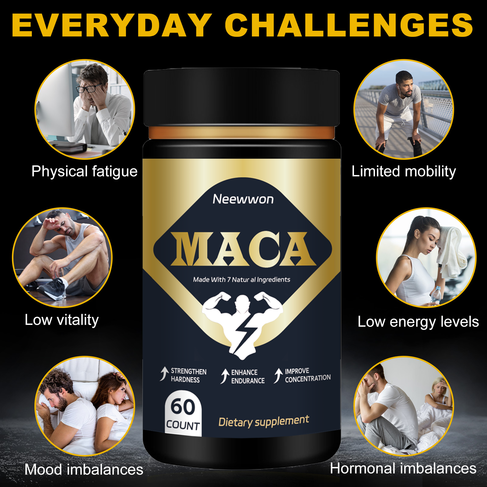Neewwon Natural Maca Root Supp - Health Wellness And 리뷰 및 가격