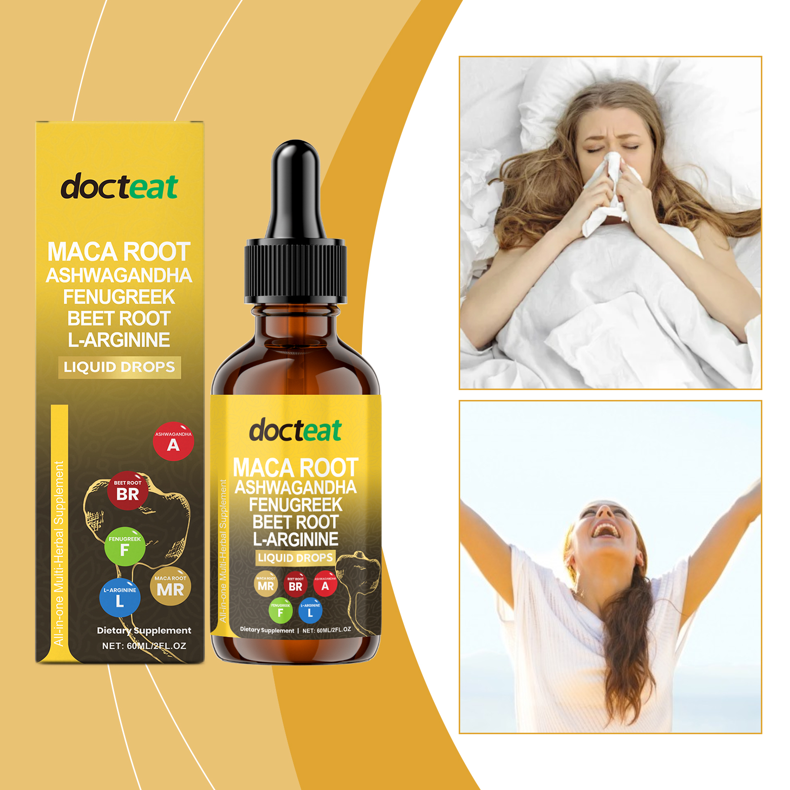 Maca Supplement -Improve Perfo - Health Wellness Gummies 리뷰 및 가격