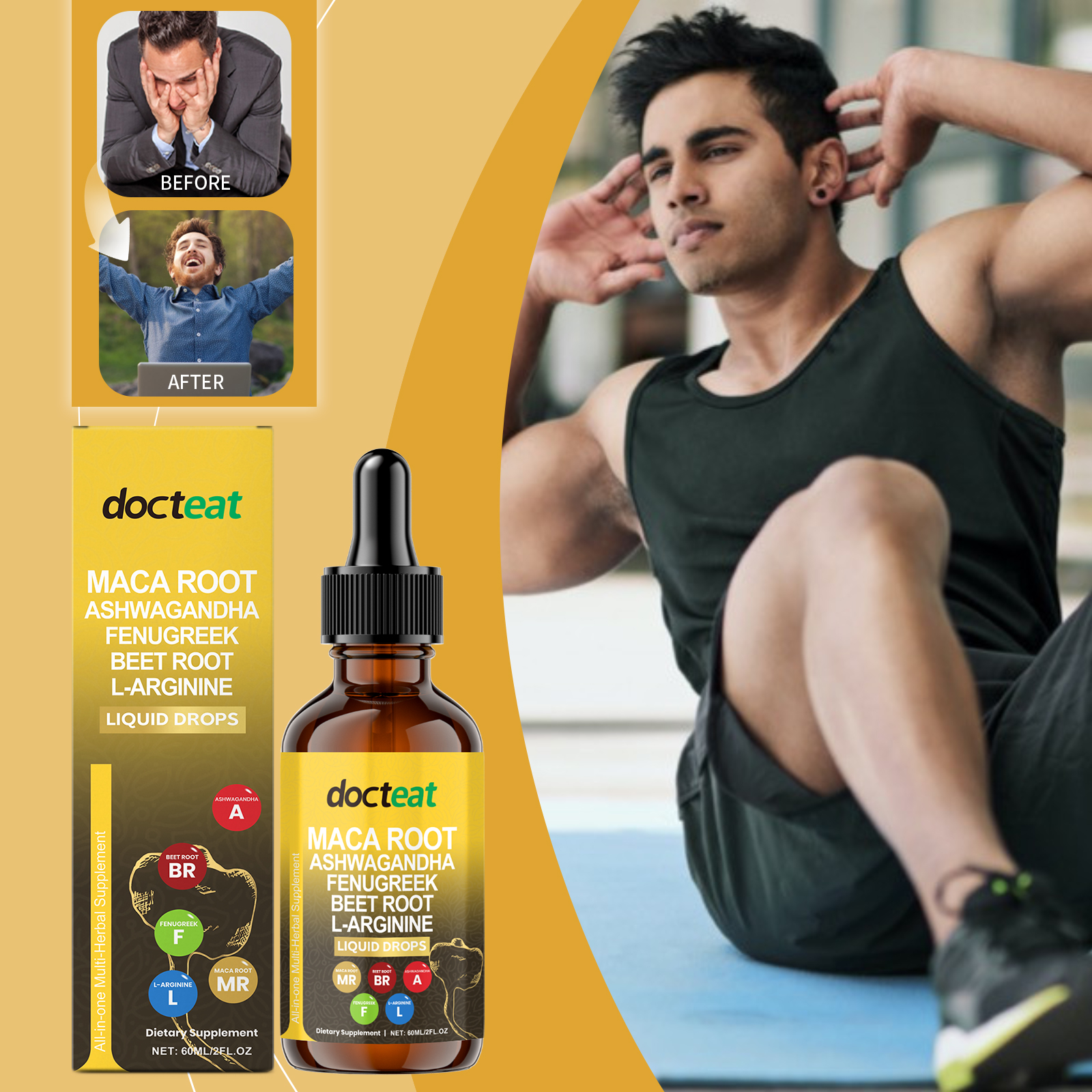 Maca Supplement -Improve Perfo - Health Wellness Gummies 리뷰 및 가격