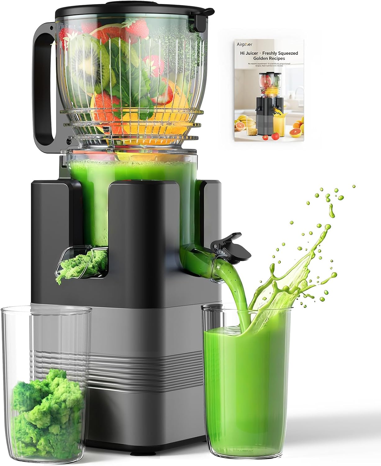 400W Cold Press Juicer, 5.8