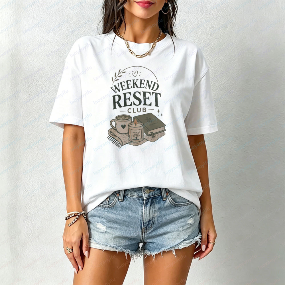 Weekend Reset Club T-Shirt Sel - Your Health Wellness 리뷰 및 가격