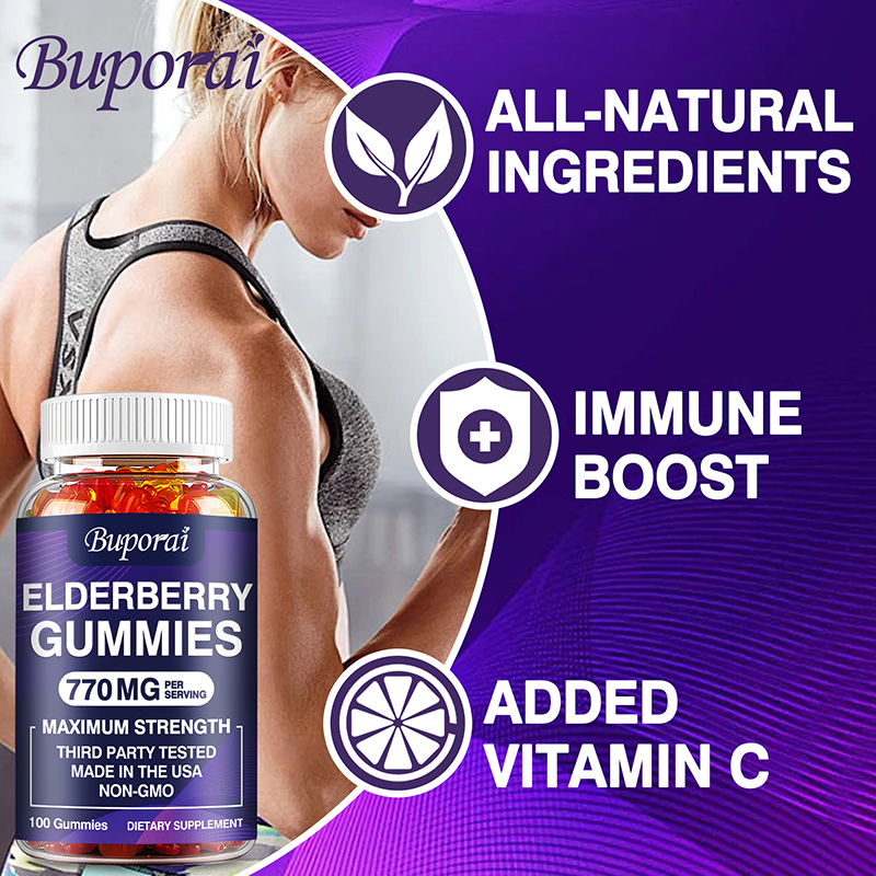 Elderberry Gummies - Antioxida - Health Wellness Gummies 리뷰 및 가격