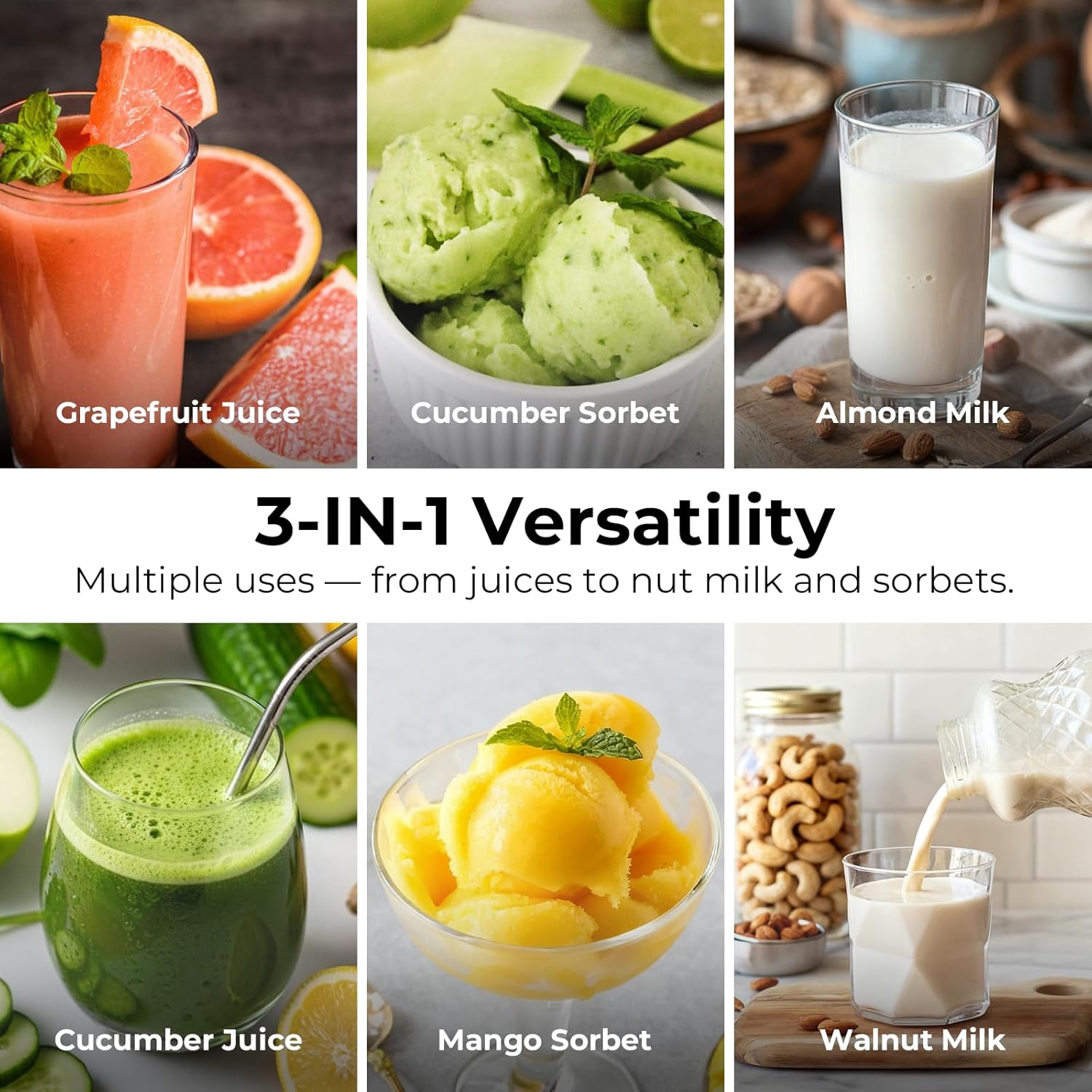 Juicer Machines, 3-in-1 Cold P - Cold Press Juicer 리뷰 및 가격