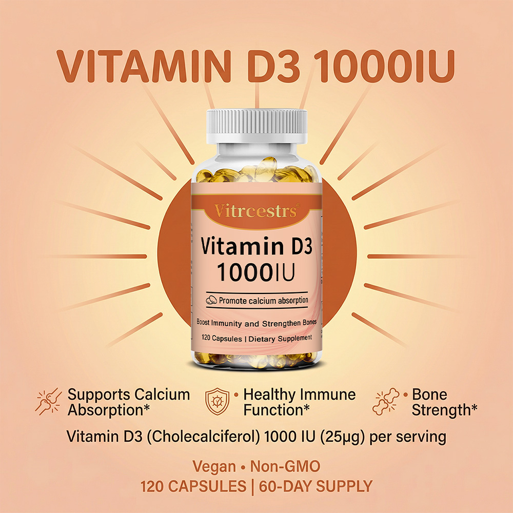 Vitamin D3 1000 IU Capsules, S - Health Wellness And 리뷰 및 가격