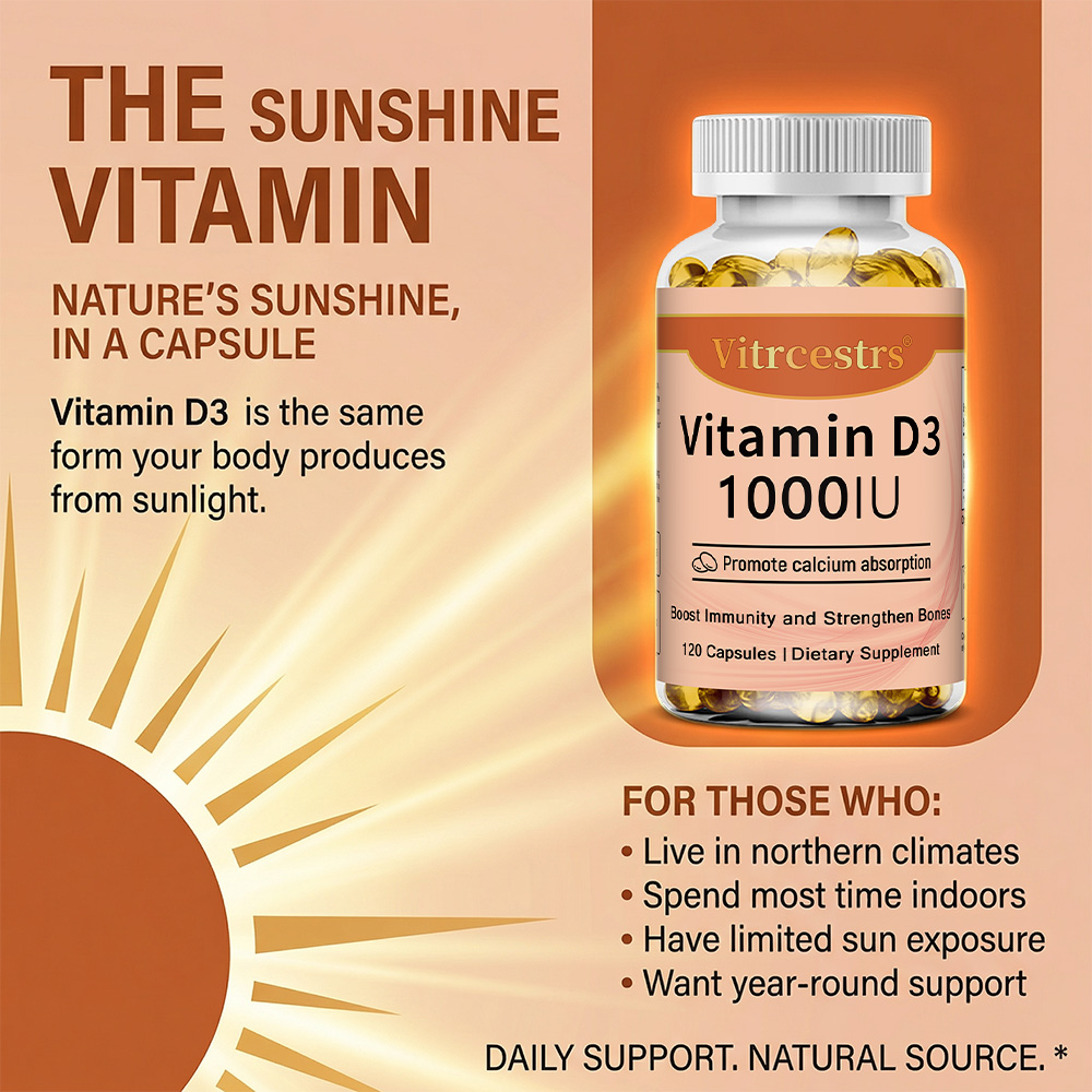Vitamin D3 1000 IU Capsules, S - Health Wellness And 리뷰 및 가격