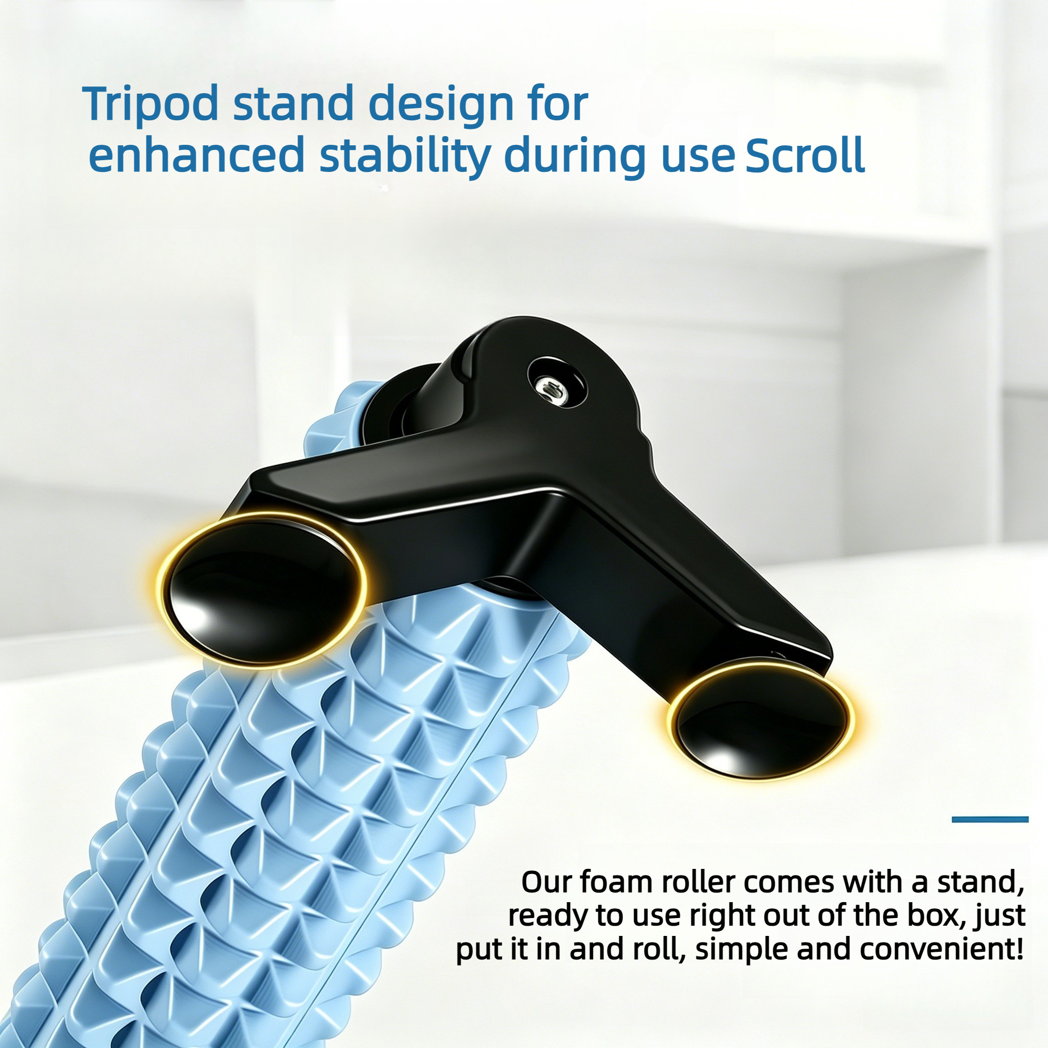 Foam Roller Massage Stick Adso - Health Wellness And Fitness 리뷰 및 가격