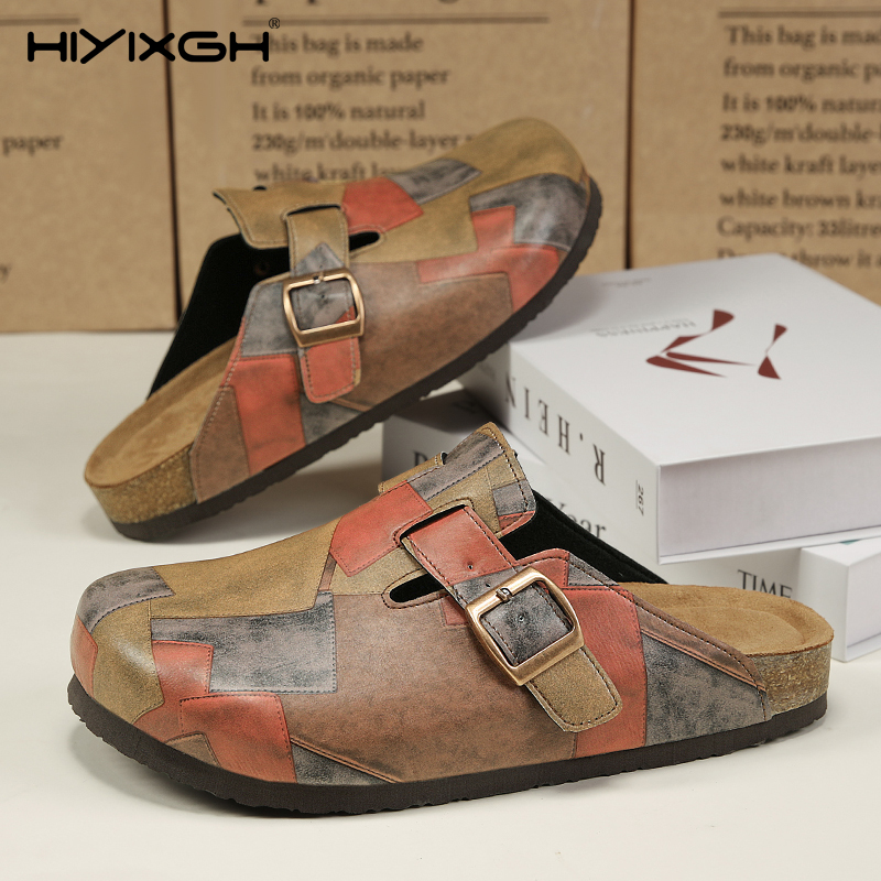 Comfort Cork Leather Slippers  - Health & Wellness Website 리뷰 및 가격