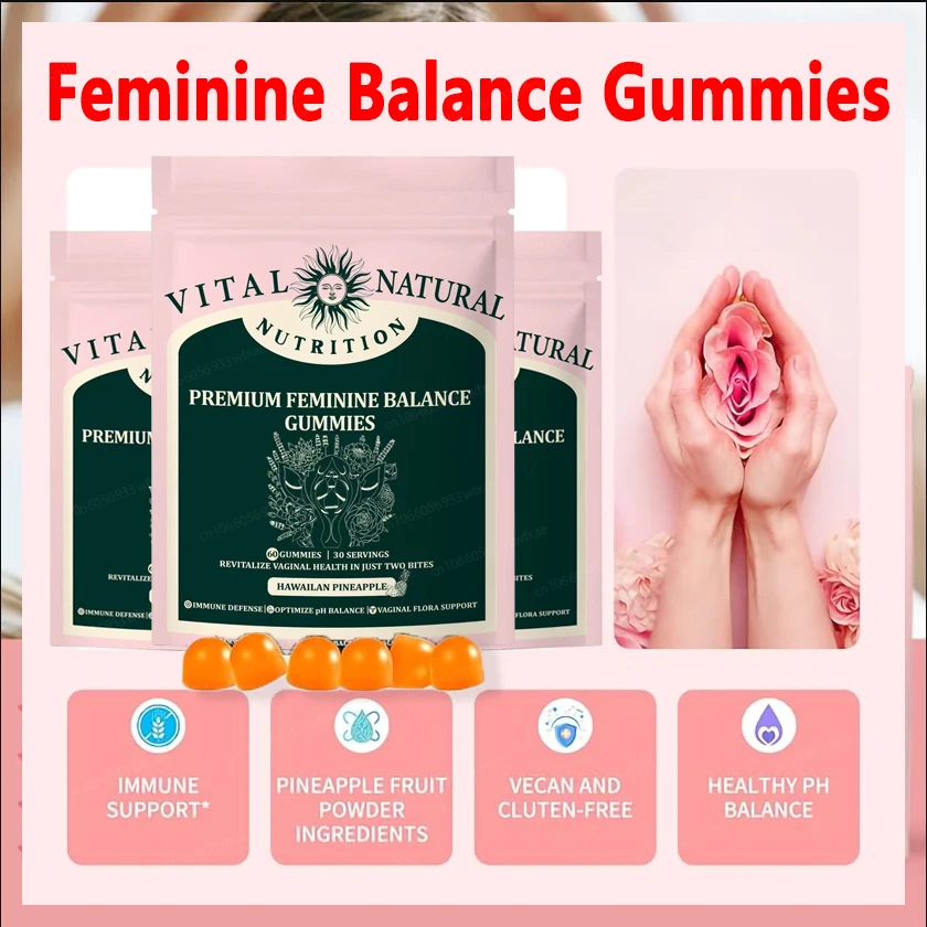 Premium Feminine Balance Gummi - Health Wellness Gummies 리뷰 및 가격
