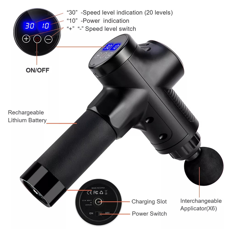 Fascial Massage Gun Electric P - Health Wellness And Fitness 리뷰 및 가격