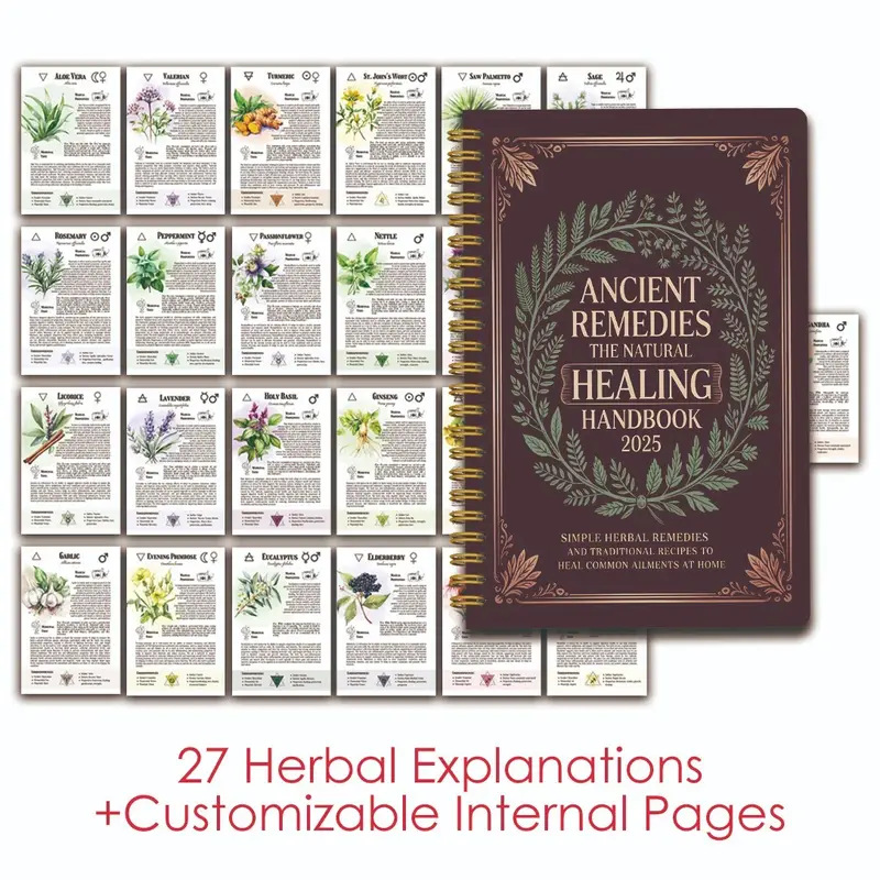 Natural Remedies Handbook with - Health & Wellness Website 리뷰 및 가격