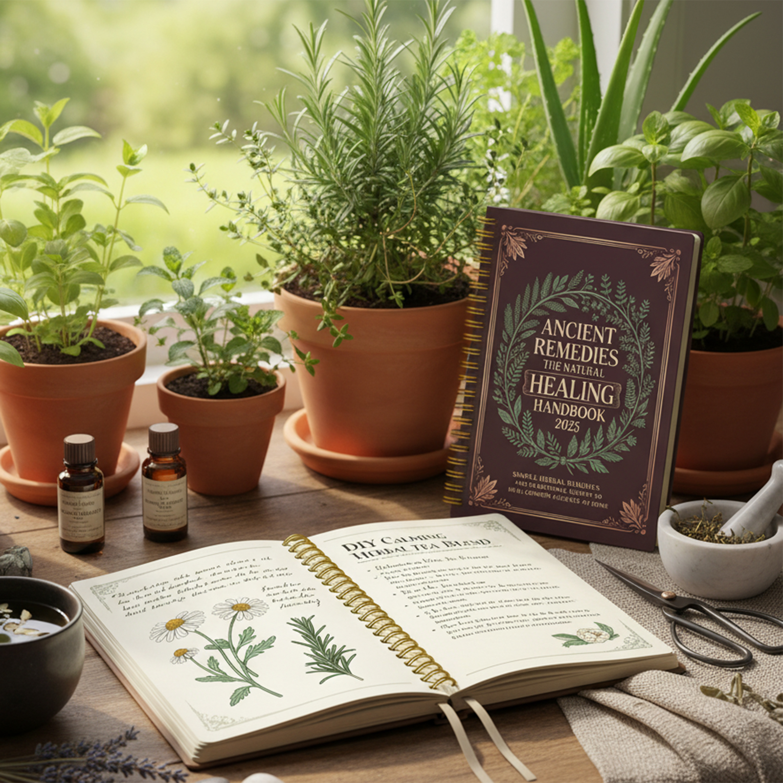 Natural Remedies Handbook with - Health & Wellness Website 리뷰 및 가격