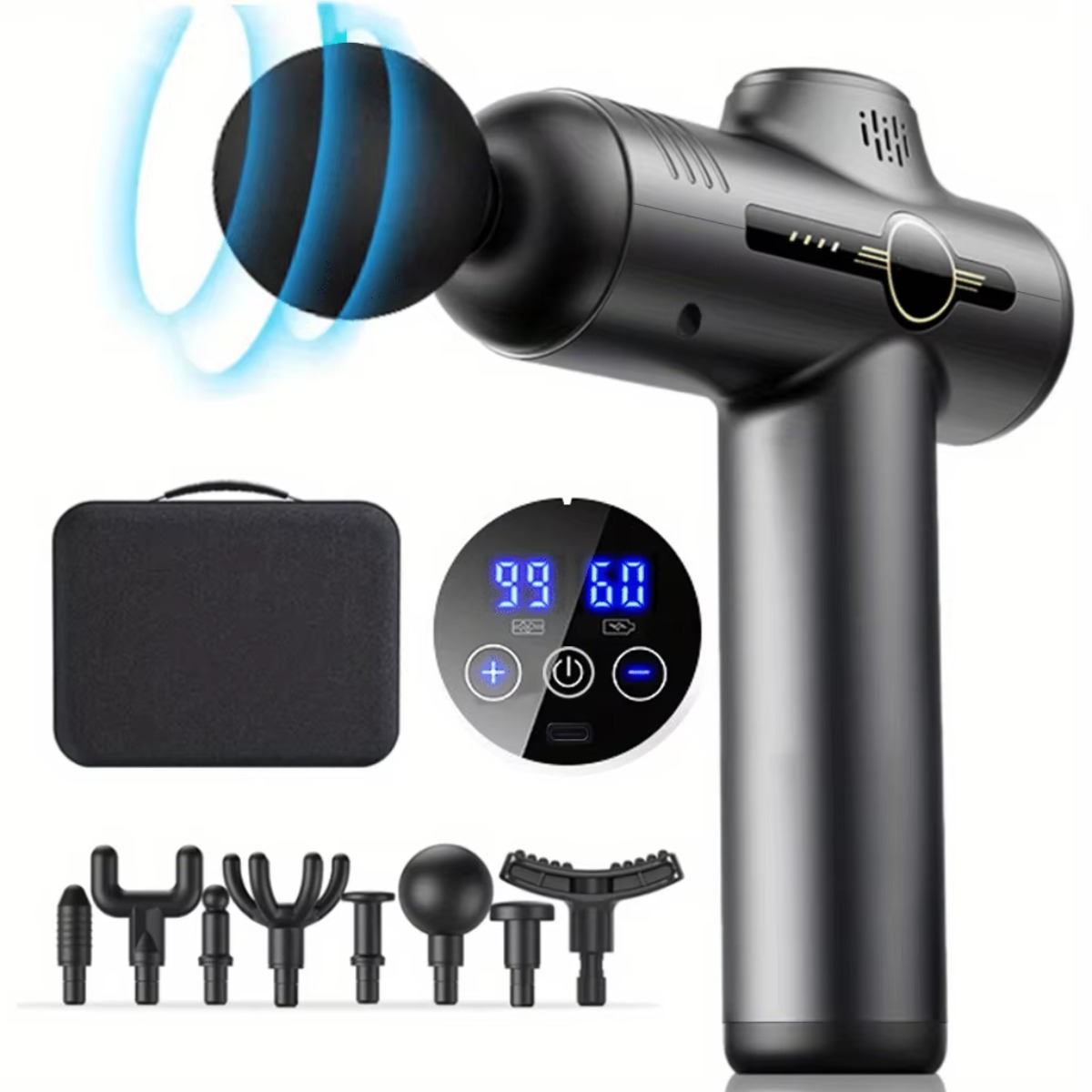 Portable Fascia Gun Vibration  - Health Wellness And Fitness 리뷰 및 가격