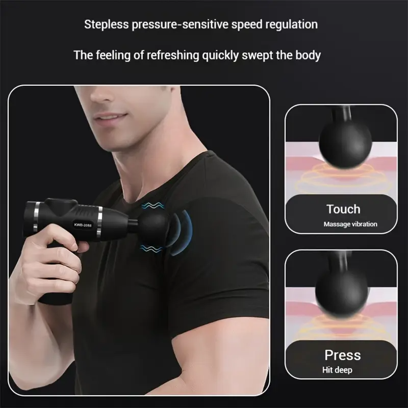 Mini Massage Gun Fascia Machin - Health Wellness And Fitness 리뷰 및 가격