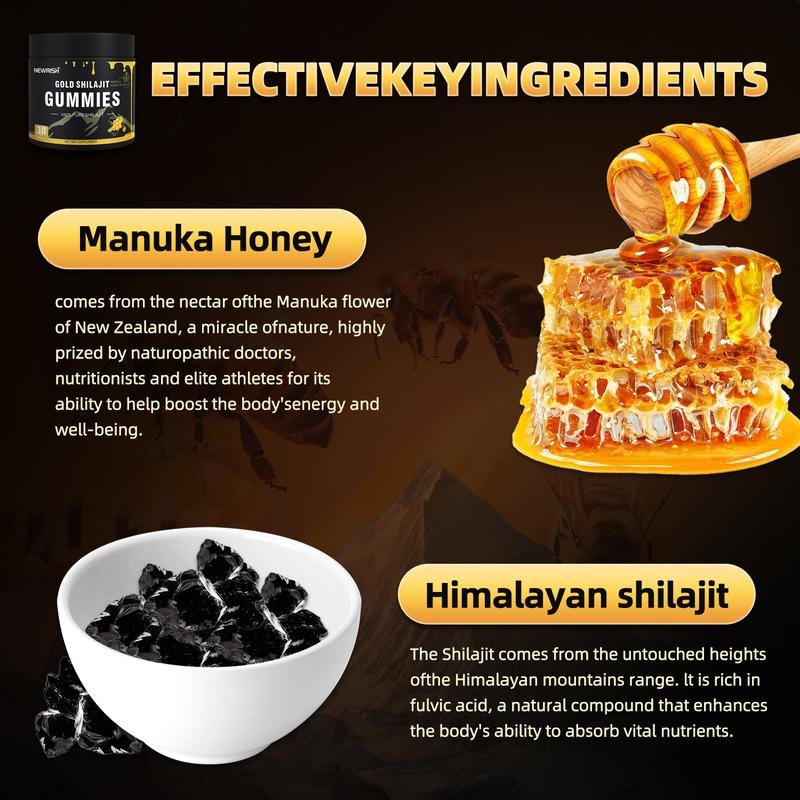 Shilajit Gummies - Promotes Br - Health Wellness Gummies 리뷰 및 가격