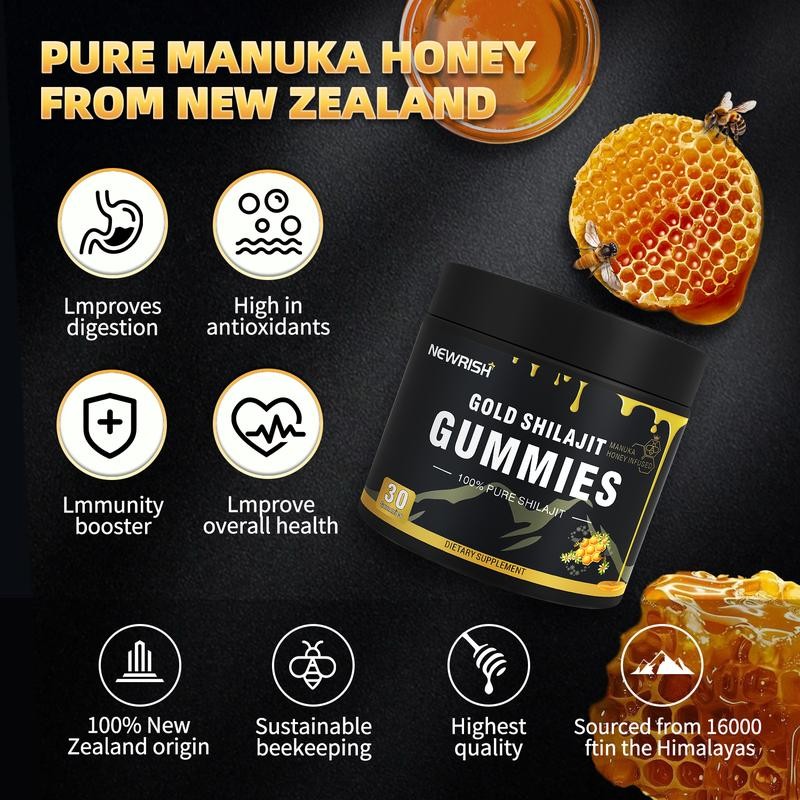 Shilajit Gummies - Promotes Br - Health Wellness Gummies 리뷰 및 가격