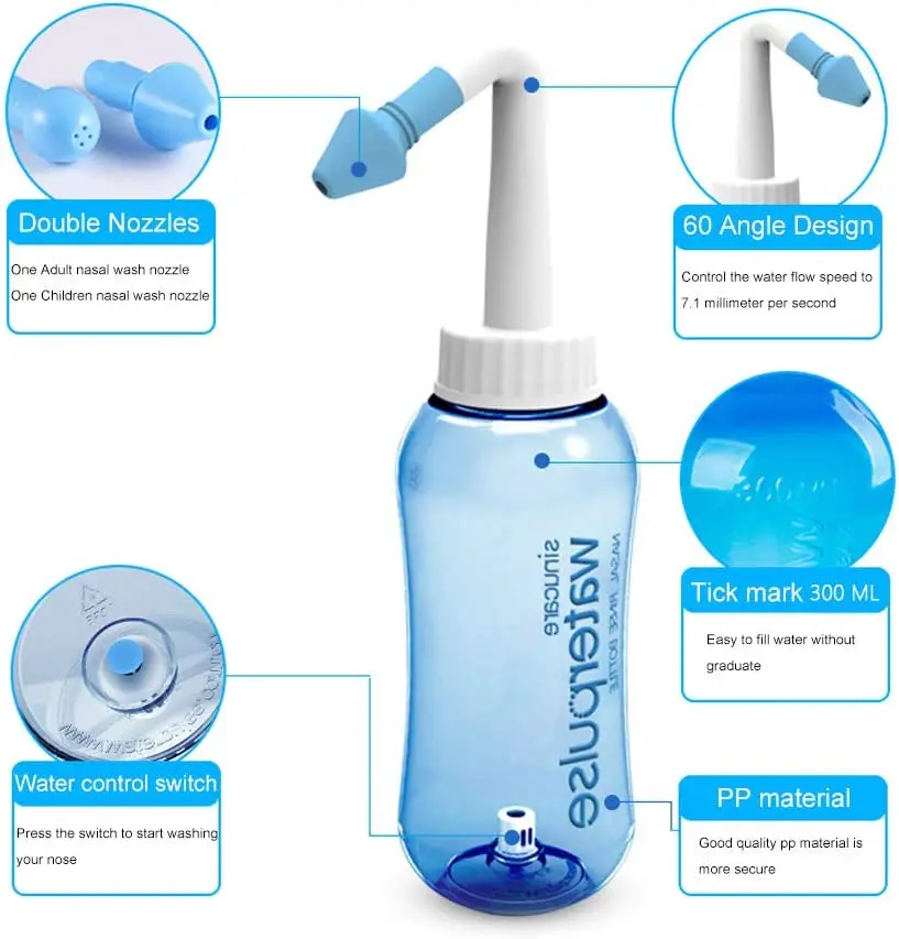 300ml 500ml nasal irrigator fo - Neti Pot Nasal Rinse 리뷰 및 가격