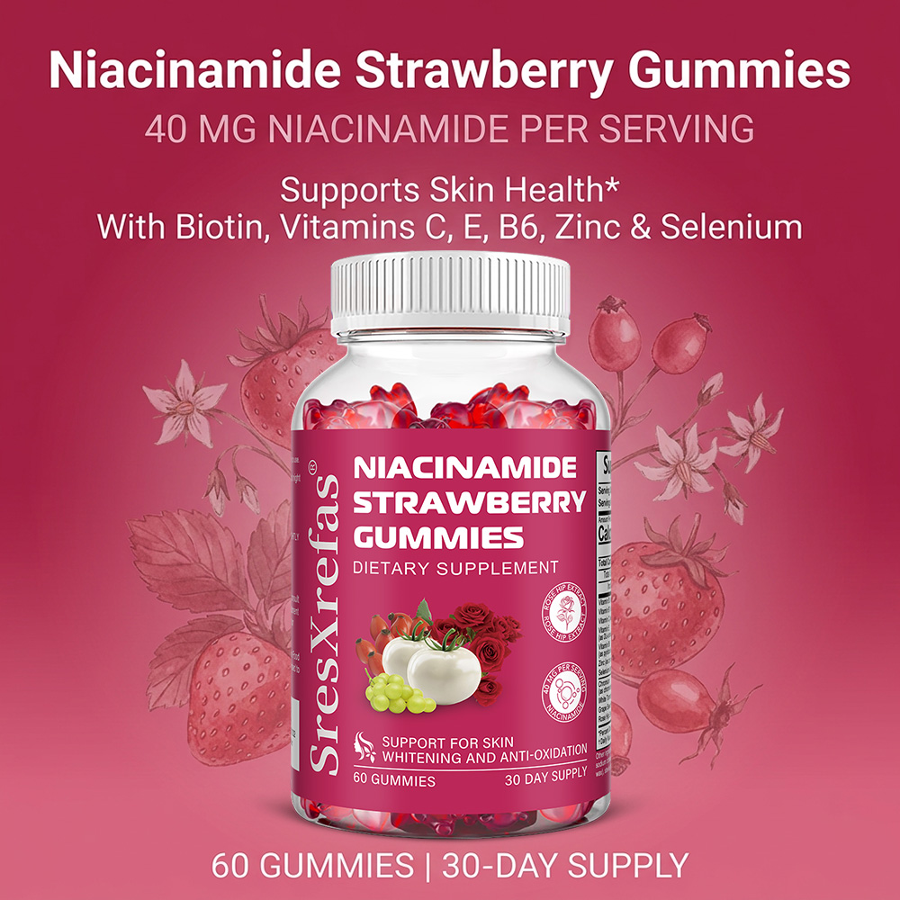 Niacinamide (Vitamin B3) Gummi - Health Wellness Gummies 리뷰 및 가격