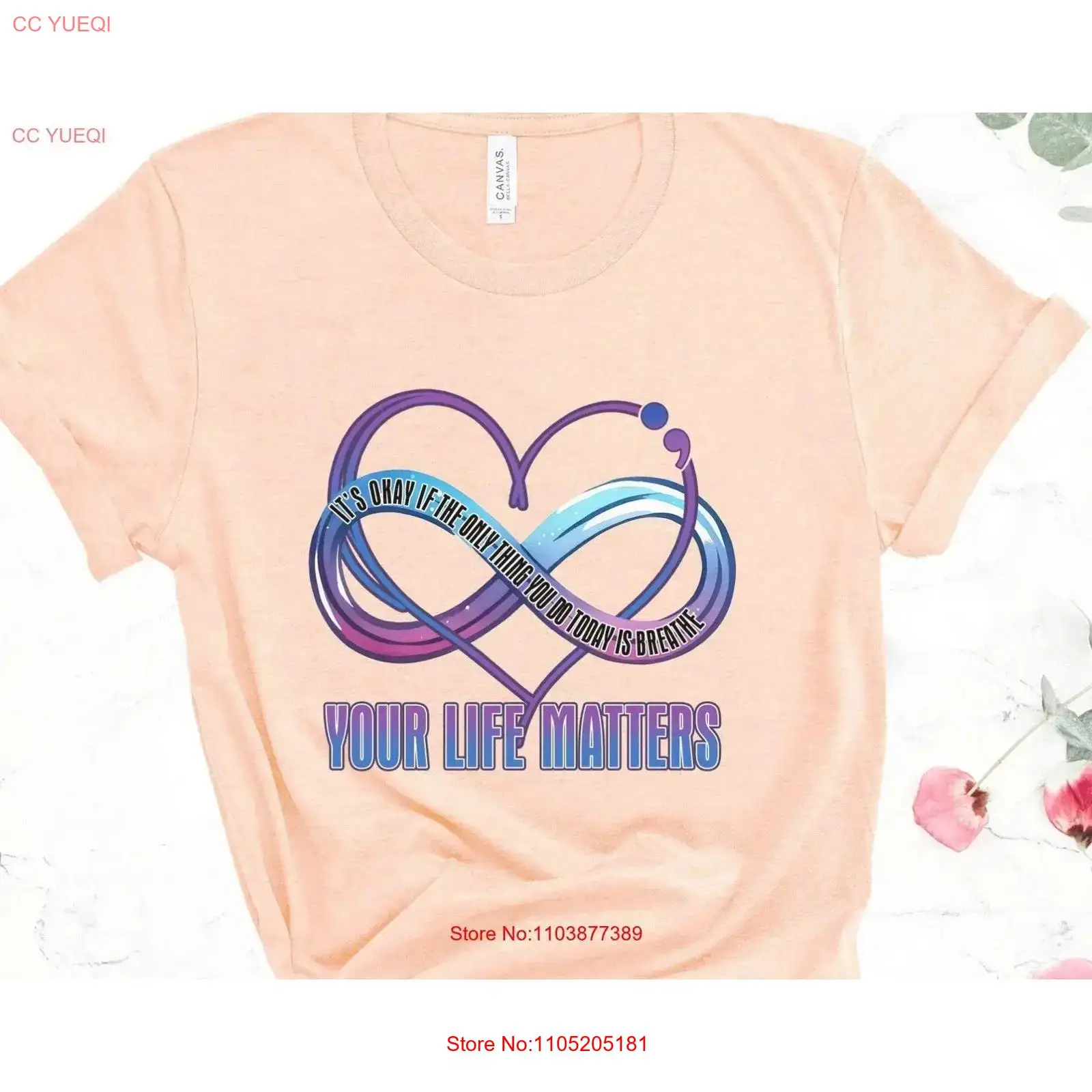 Mental Health T Shirt It's Oka - Your Health Wellness 리뷰 및 가격