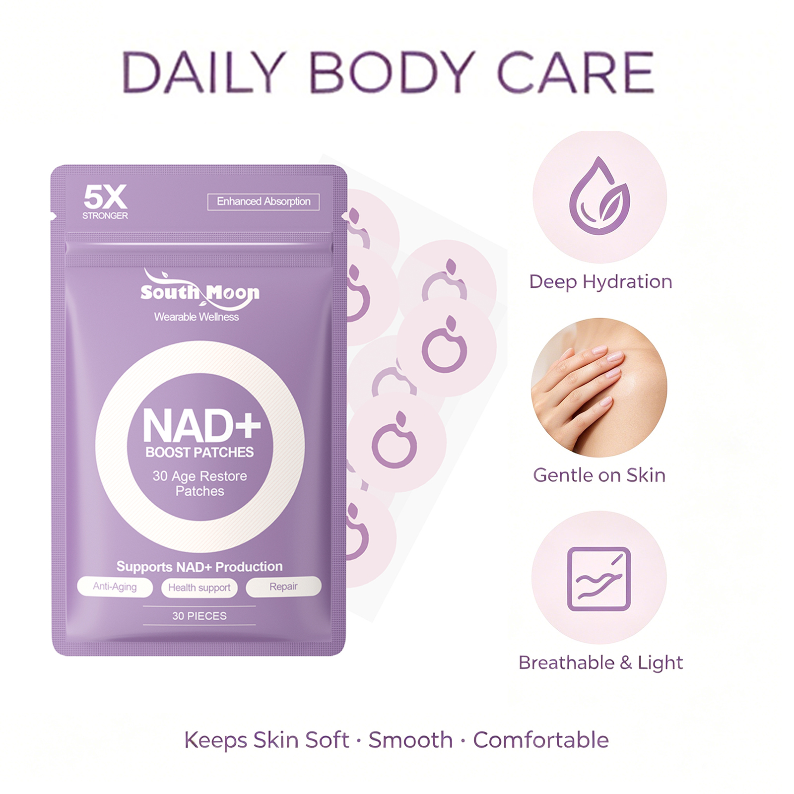 60/120pcs Body Care Patch Mois - Health Wellness And 리뷰 및 가격