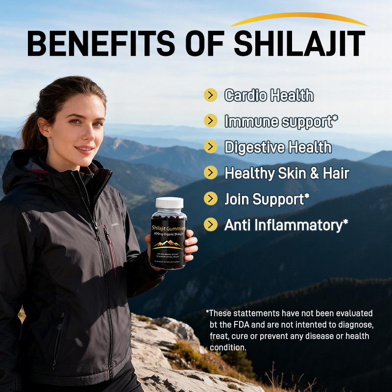 Organic Himalayan Shilajit Gum - Health Wellness Gummies 리뷰 및 가격