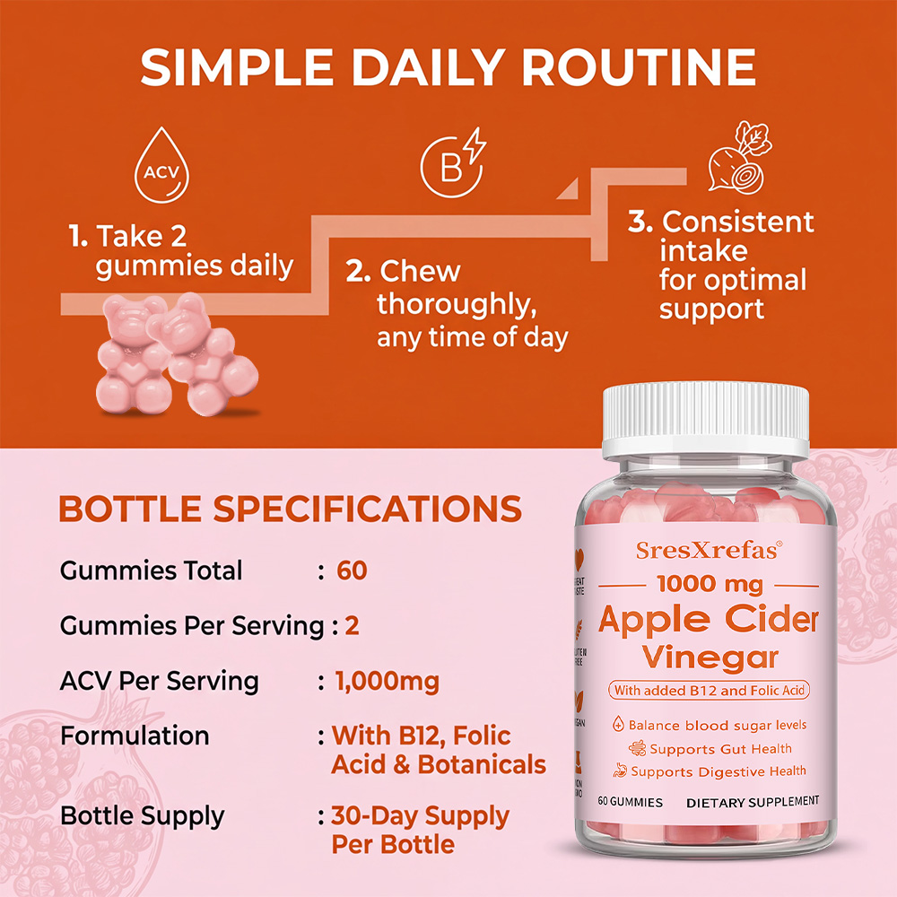 Apple Cider Vinegar Gummies wi - Health Wellness Gummies 리뷰 및 가격