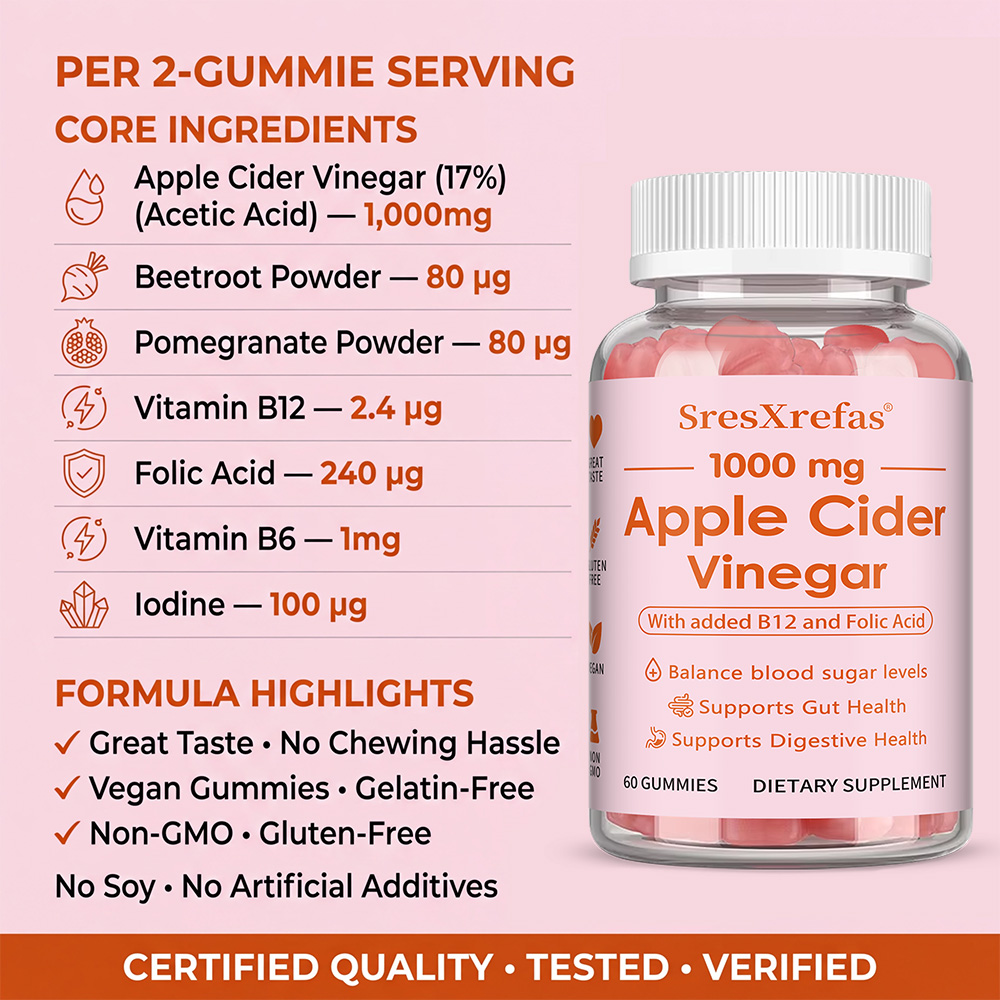 Apple Cider Vinegar Gummies wi - Health Wellness Gummies 리뷰 및 가격