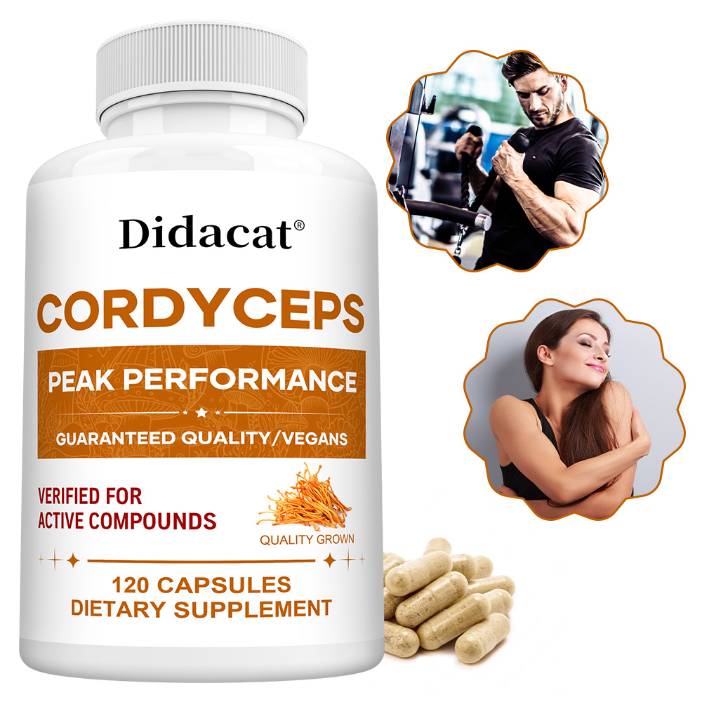 Cordyceps Mushroom Capsules 10 - Health Wellness And 리뷰 및 가격