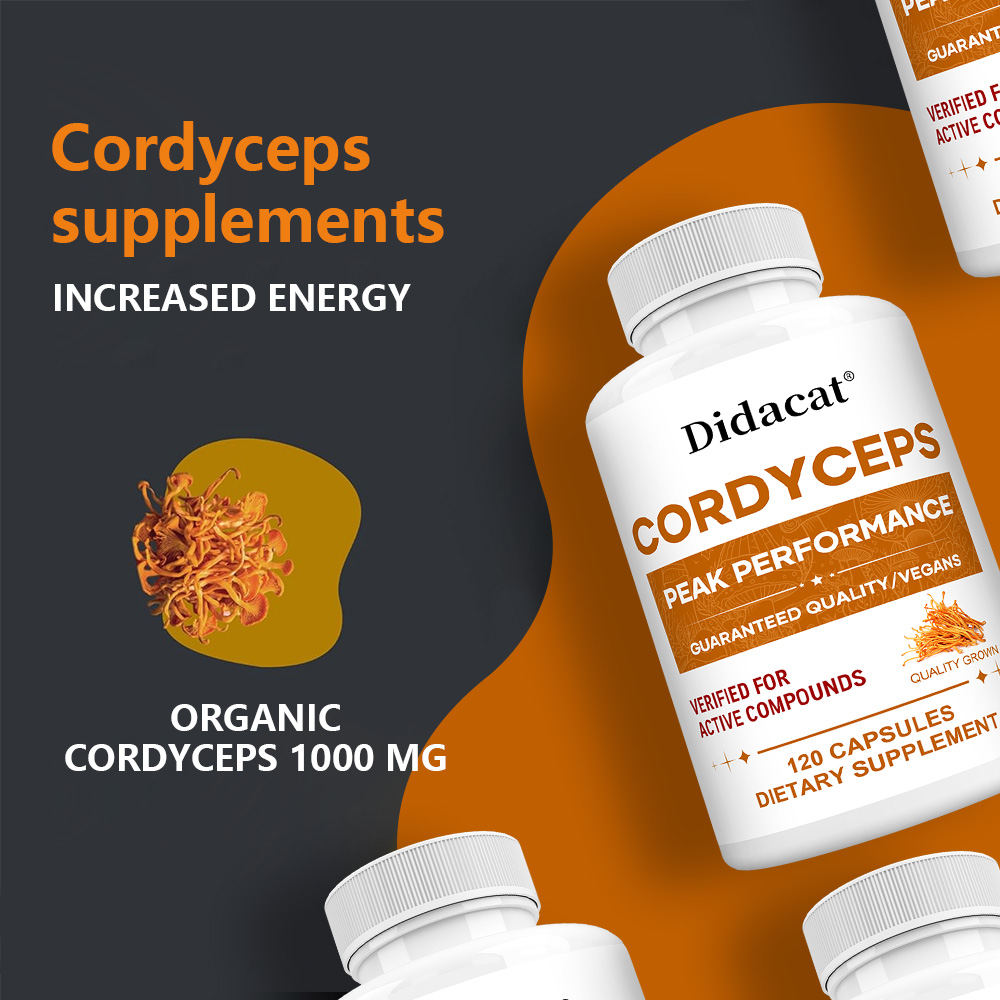 Cordyceps Mushroom Capsules 10 - Health Wellness And 리뷰 및 가격
