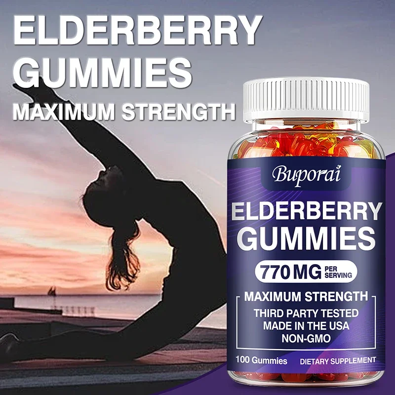 Elderberry Gummies - Antioxida - Health Wellness Gummies 리뷰 및 가격