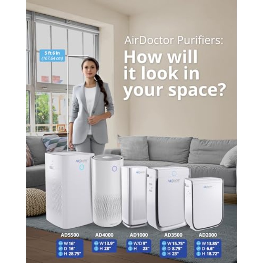 AD1000 HEPA Air Purifier for g - Air Purifier Hepa 리뷰 및 가격
