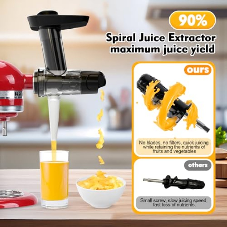 Masticating Juicer Attachment  - Cold Press Juicer 리뷰 및 가격