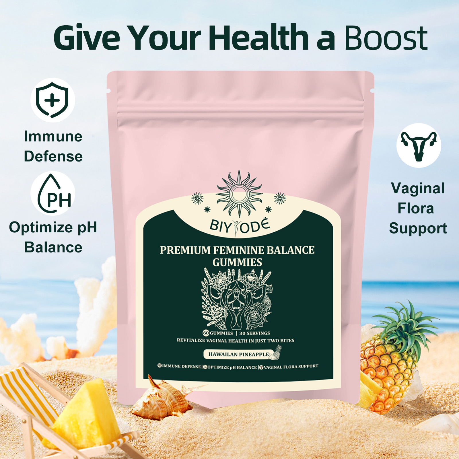 Premium Feminine Balance Gummi - Health Wellness Gummies 리뷰 및 가격